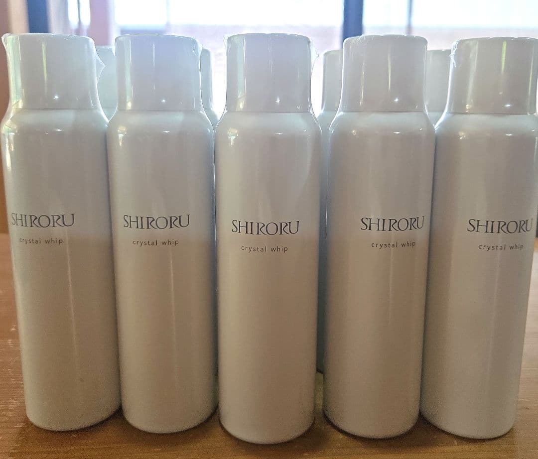 SHIRORU クリスタルホイップ 120g 洗顔料【10本セット】