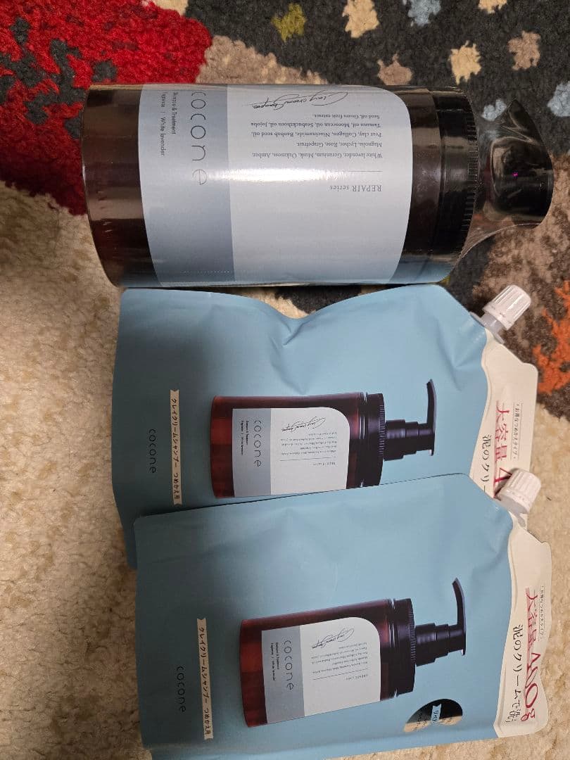 cocone クレイクリームシャンプー 400g