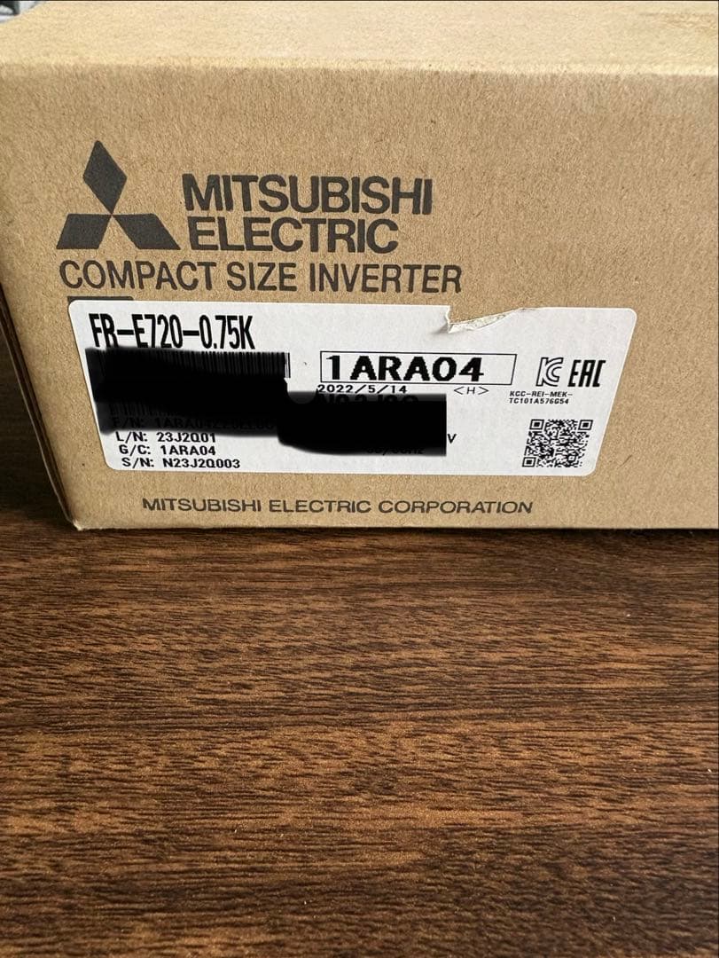 その他 MITSUBISHI ELECTRIC FR-E720-0.75K