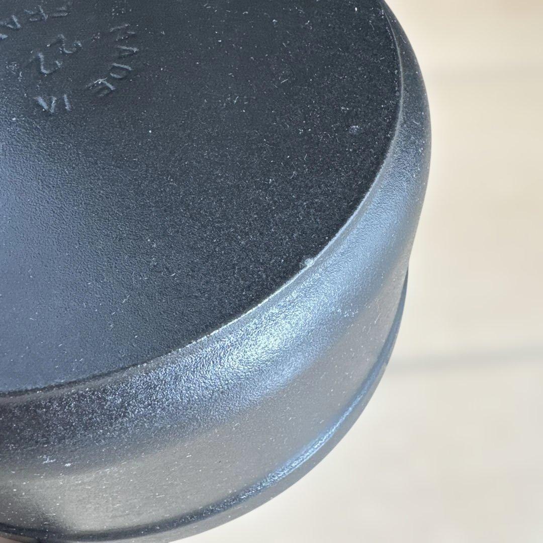 Staub ストウブ ピコ・ココットラウンド(22cm)シャイニーブラック