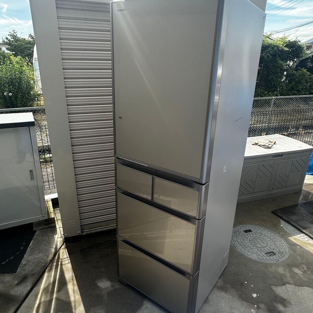 日立 冷蔵庫 R-S4200F(XN) 401L 真空チルド2016年製