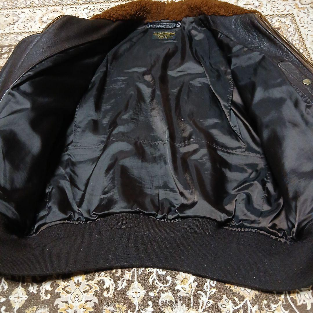 おぶ様 AVIREX トップガンレザージャケット