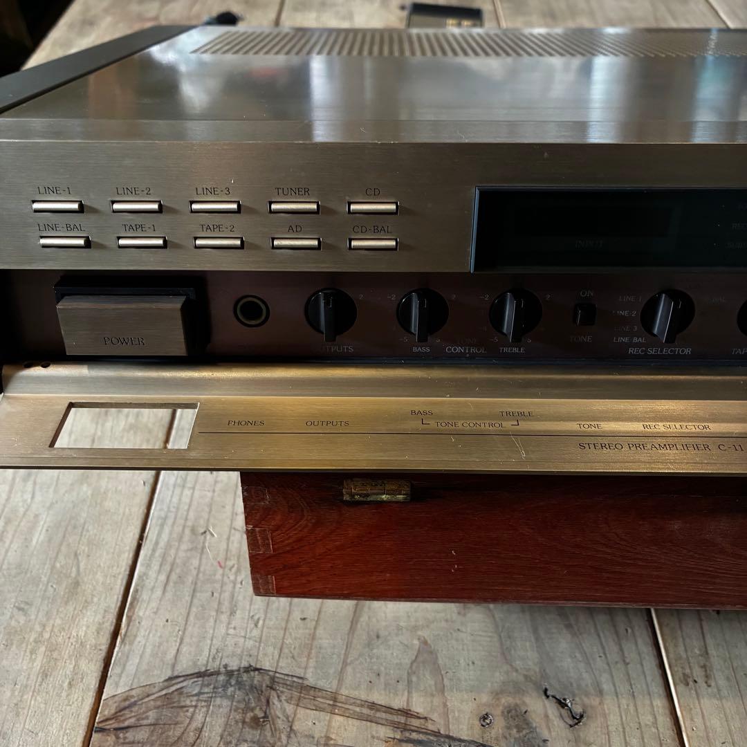 【即決可】Accuphase C-11 ステレオプリアンプ(送料込)