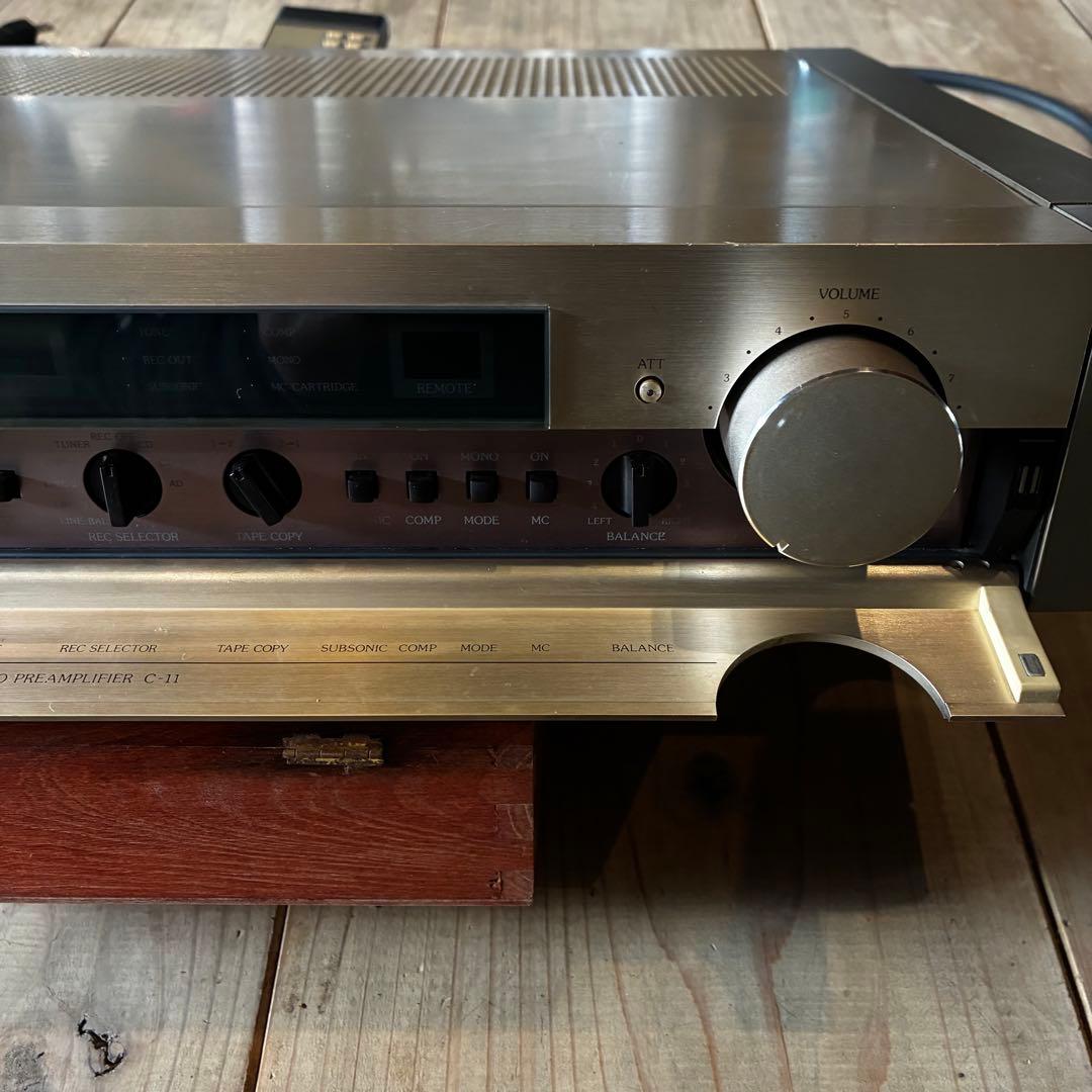 【即決可】Accuphase C-11 ステレオプリアンプ(送料込)