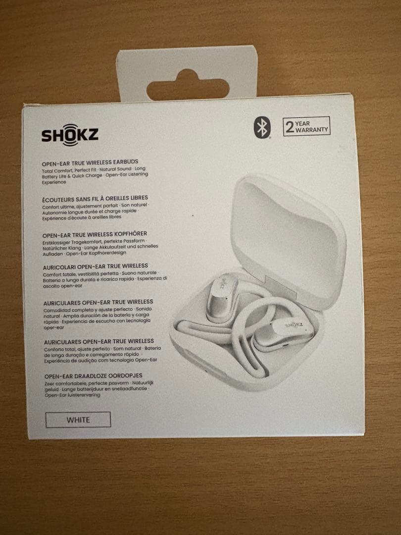 自*M様 【超美品】Shokz OpenFit Air ホワイト