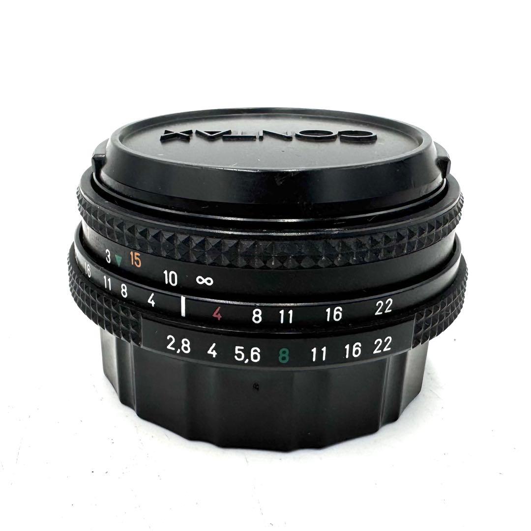美品 CONTAX Tessar T* 45mm F2.8 パンケーキレンズ