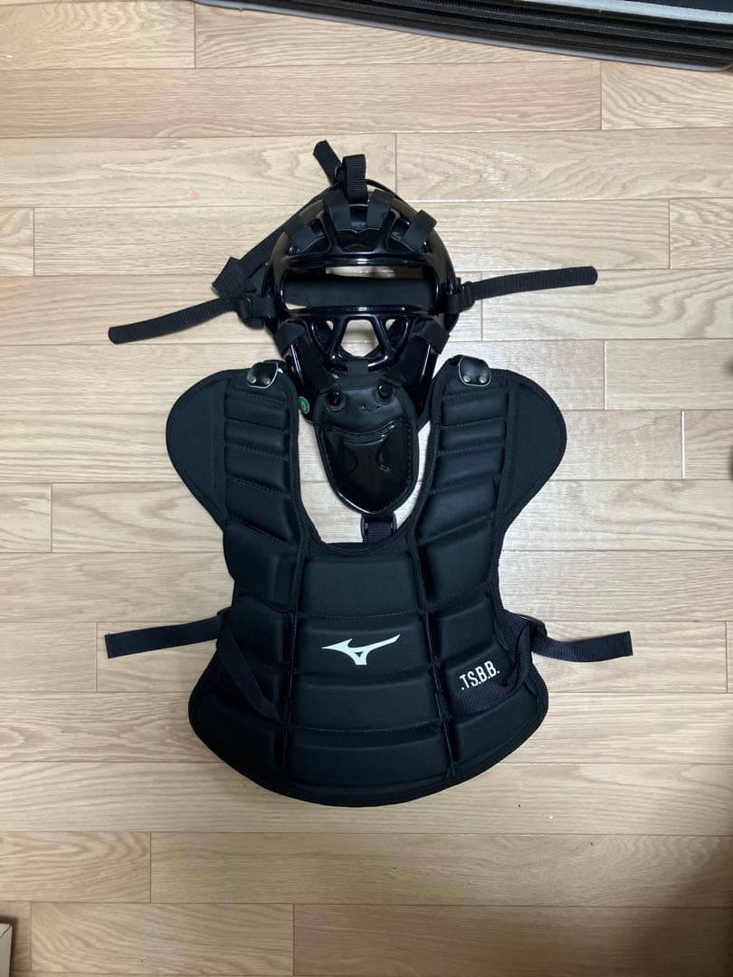 Mizuno キャッチャー用プロテクター SS ブラック