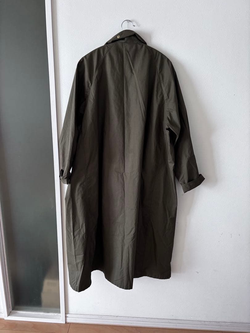 Barbour ロングコート サイズ10 オリーブ