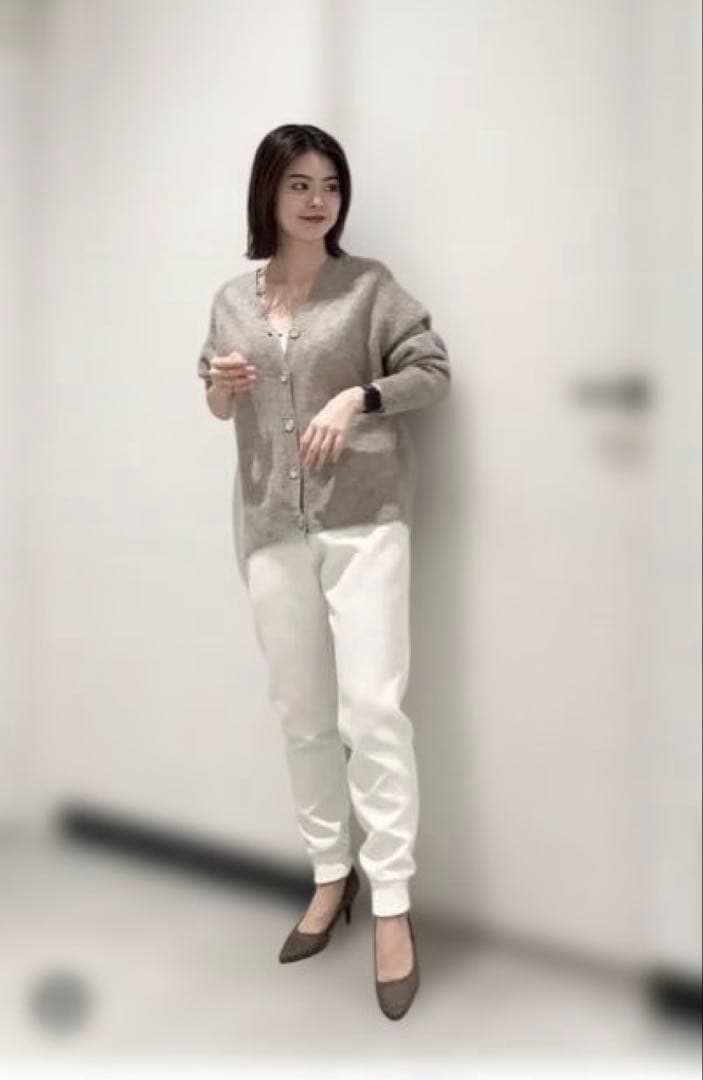 ルーニィ　ヤク100% カーディガン