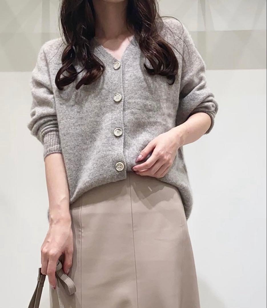 ルーニィ　ヤク100% カーディガン