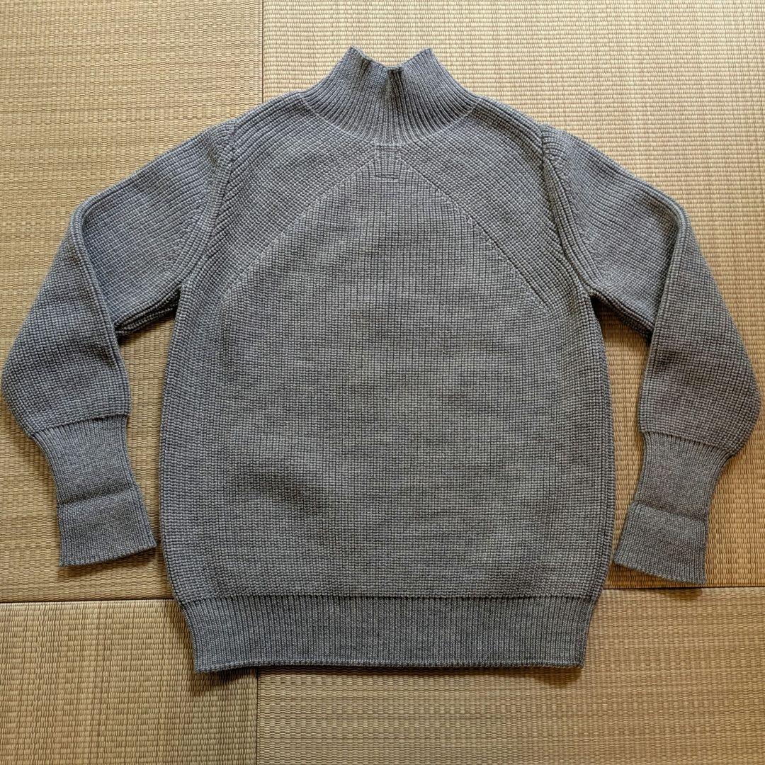 BATONER ボトルネックセーター サイズ2 シルバーグレー系