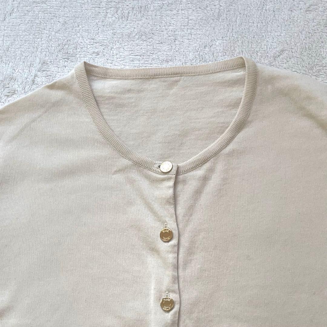 美品✨ ミューズドゥーズィエムクラス FF grace カーディガン 金ボタン