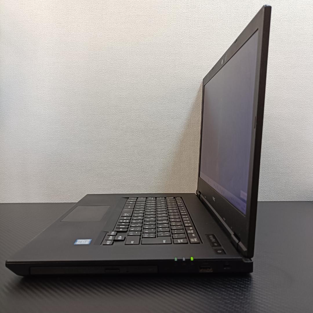 NEC ノートPC i5 256GB SSD メモリ8GB DVD wifi 黒