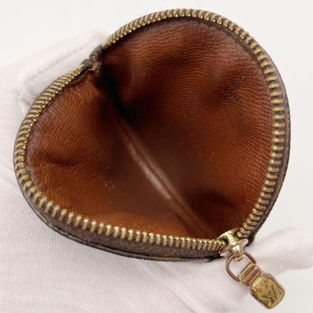 ルイヴィトン　ポルトモネ・ロン ケース モノグラム ブラウン ラウンド 丸