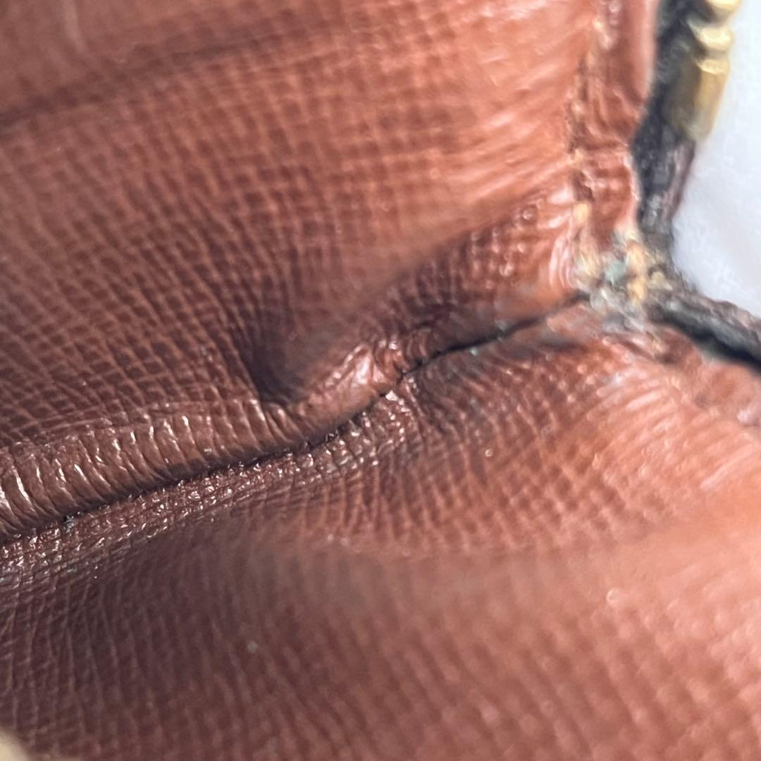 ルイヴィトン　ポルトモネ・ロン ケース モノグラム ブラウン ラウンド 丸