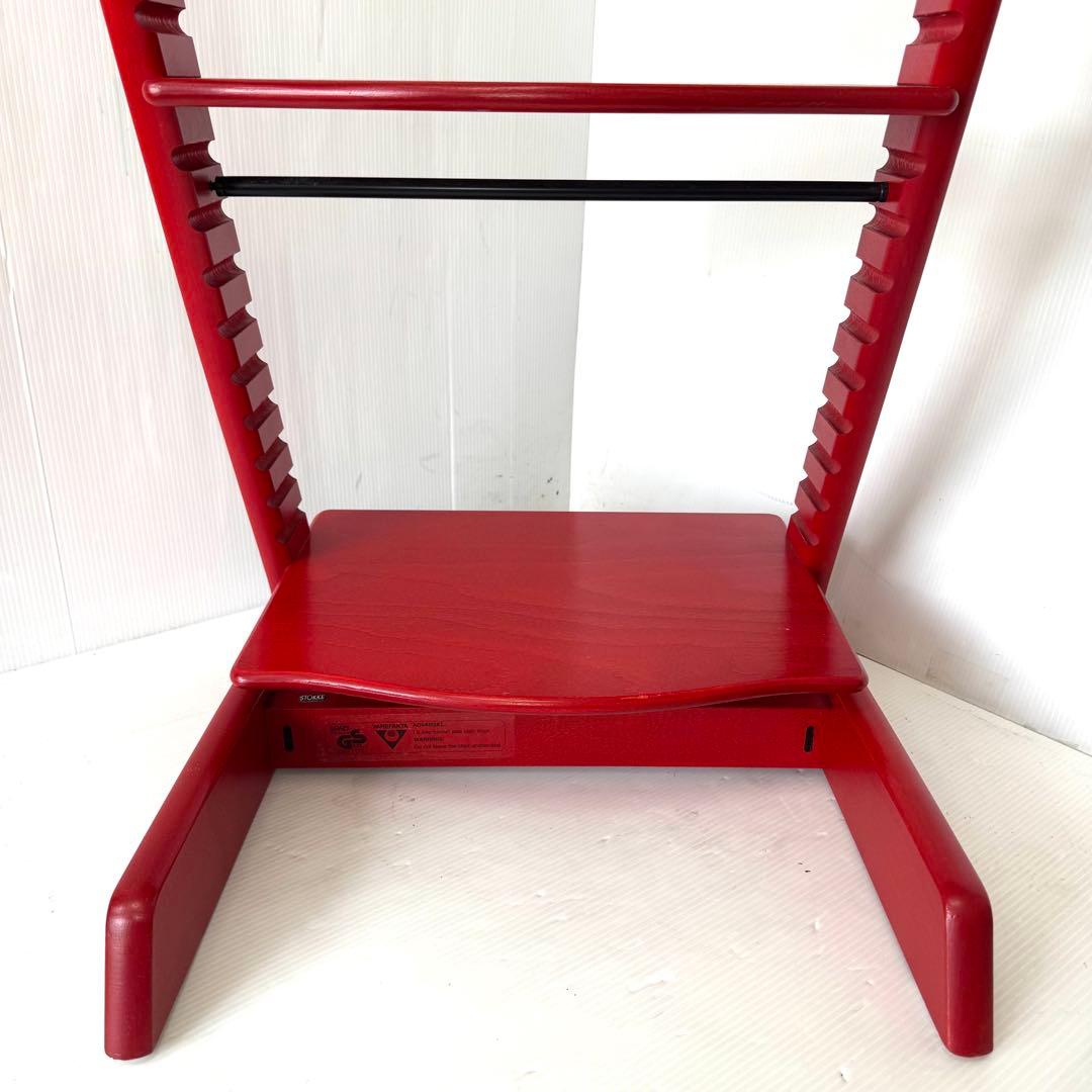 【極美品】STOKKE トリップトラップ レッド 赤 シリアルナンバー 0