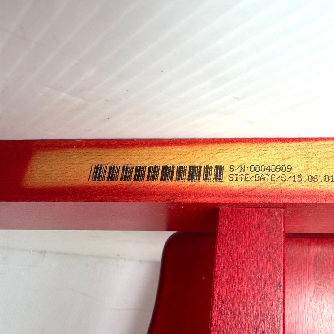 【極美品】STOKKE トリップトラップ レッド 赤 シリアルナンバー 0