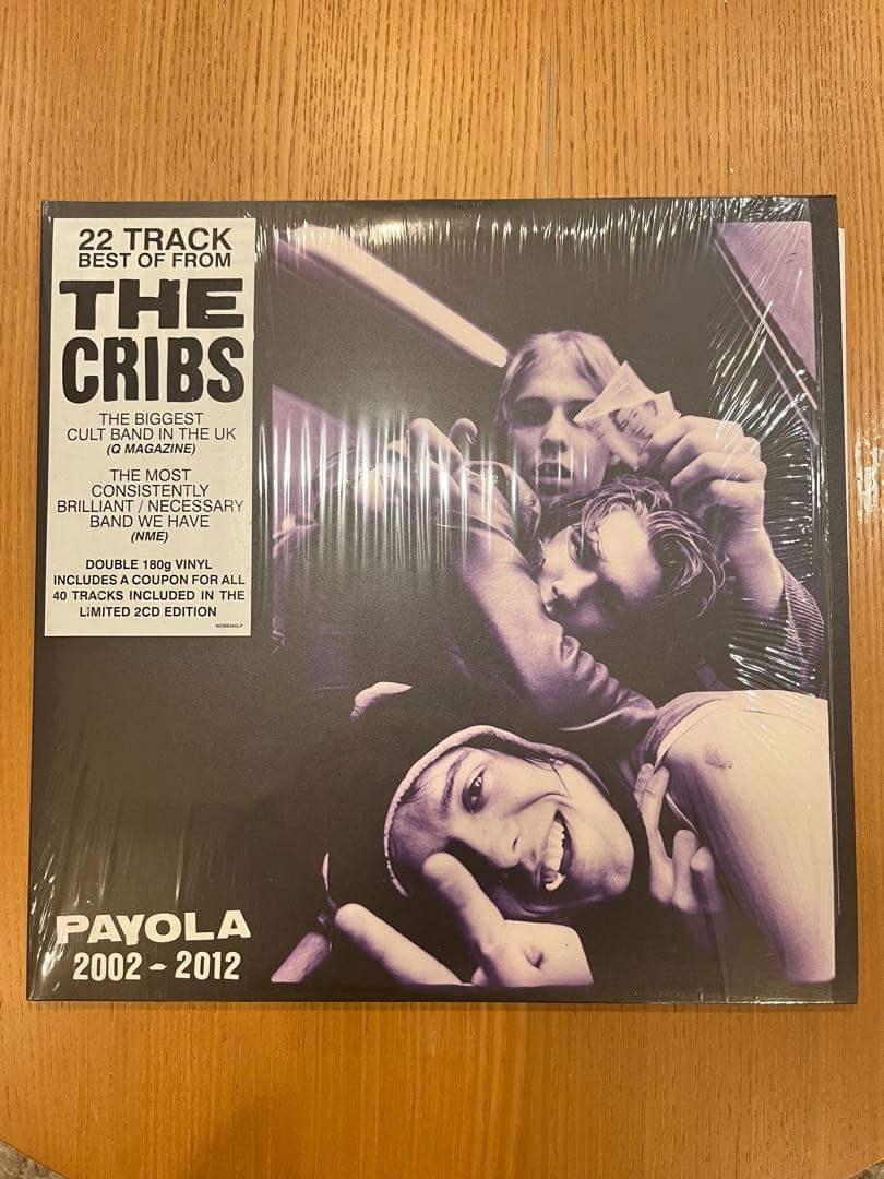 THE CRIBS PAYOLA 2002-2012 22曲収録ベスト盤レコード