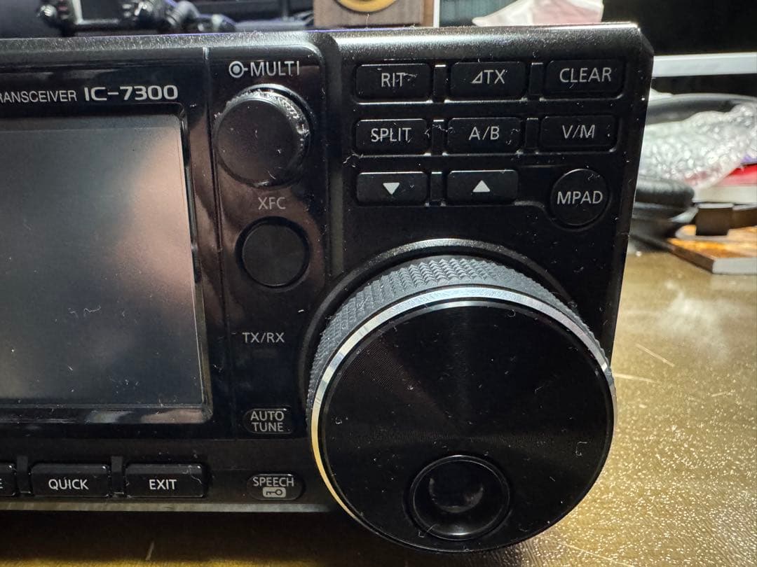 アイコム IC-7300M ５０Ｗトランシーバー　２０２２年１２月購入　箱付き