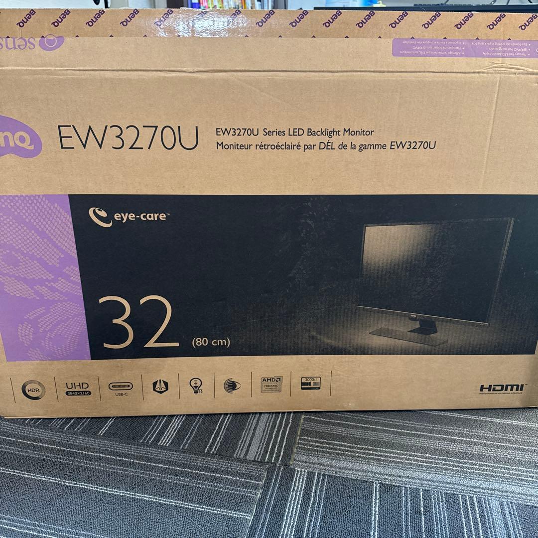 ディスプレイ・モニター本体 BenQ EW3270U 4K