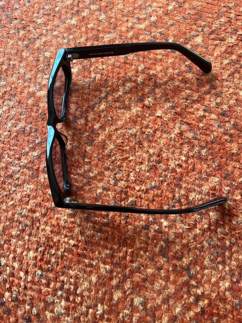 SAMURAI JEANS ブラック サングラス　度無　ケース付