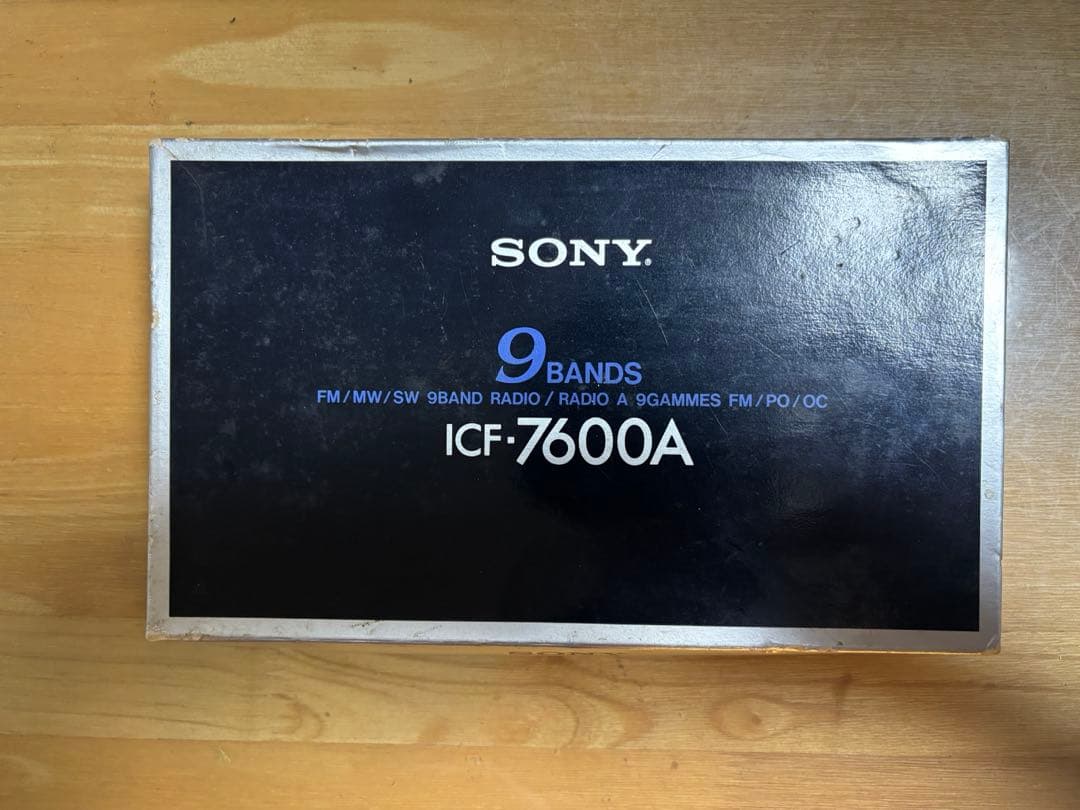 SONY ICF-7600A 9バンドラジオ