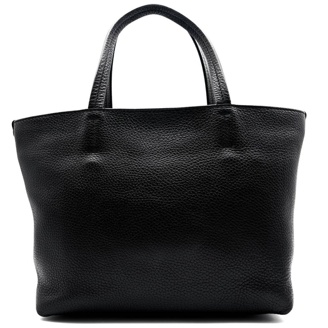 美品 サルヴァトーレフェラガモ ハンドバッグ レザー ガンチーニ レディース 黒