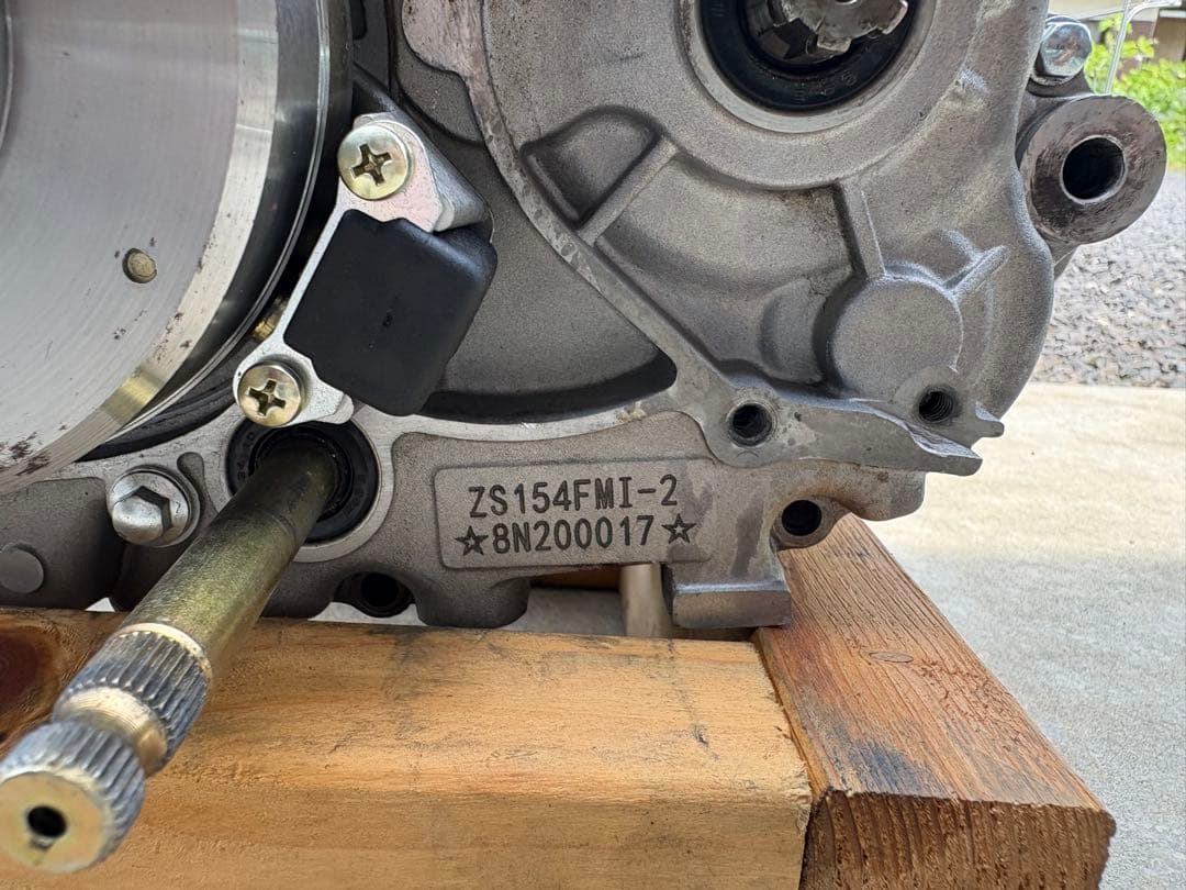 804GPX125 超ハイコンプピストン化