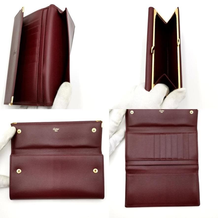 超美品 カルティエ Cartier 長財布 マストライン 11-2509118