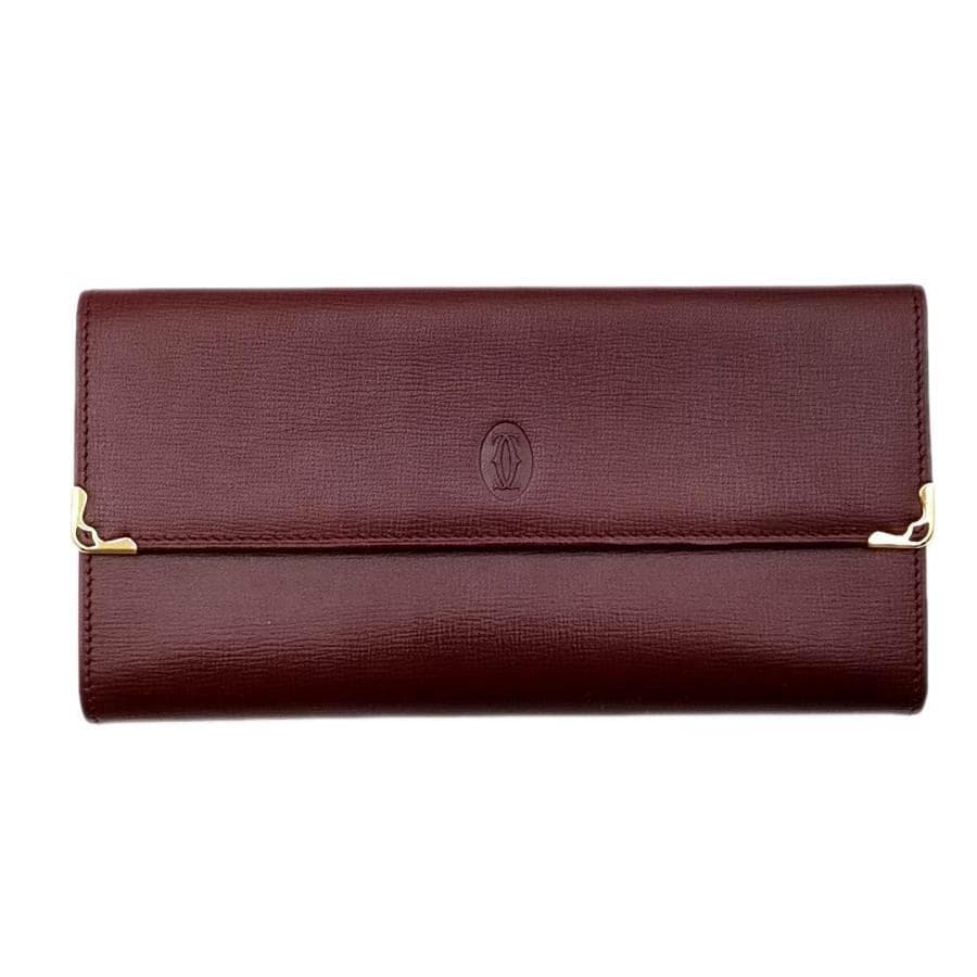 超美品 カルティエ Cartier 長財布 マストライン 11-2509118