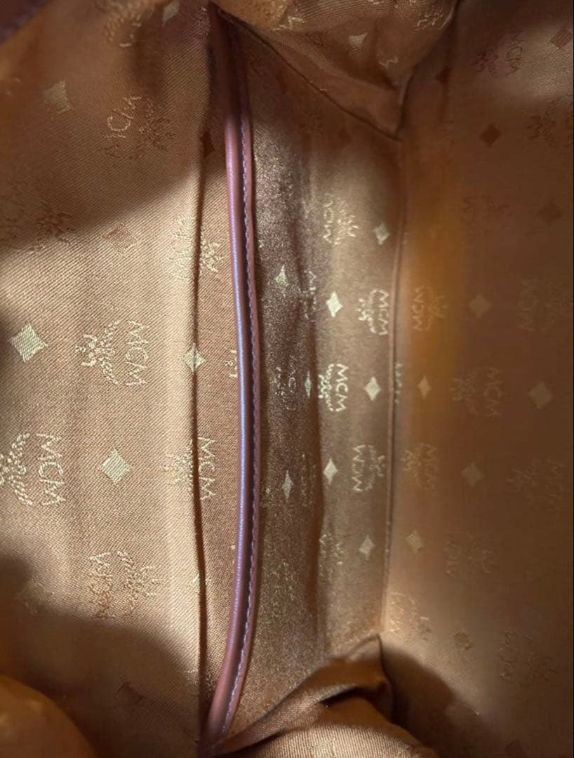 MCM ヴィセトス　レザー　ミニボストンバッグ　美品