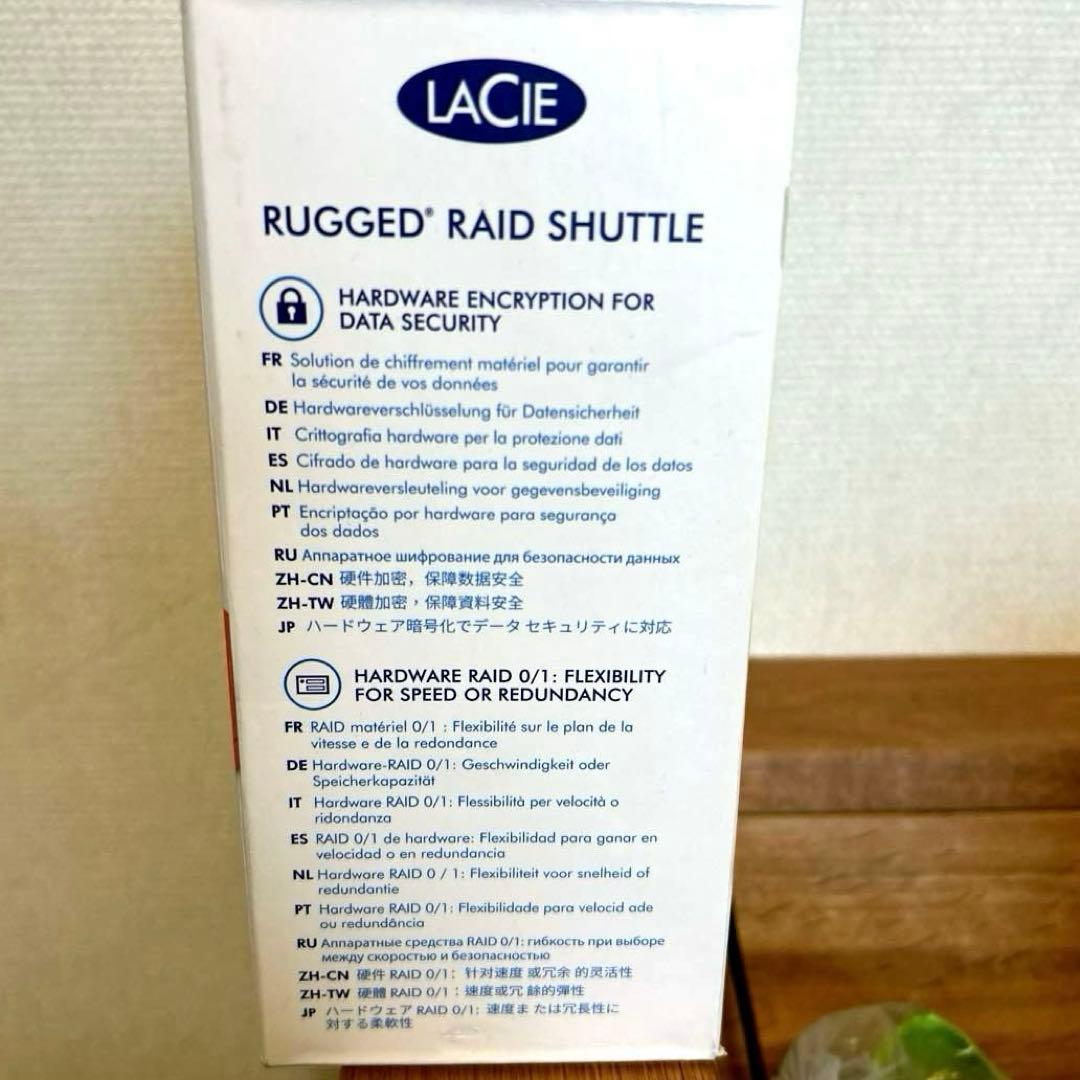 LACIEポータブルハードディスク 8TB