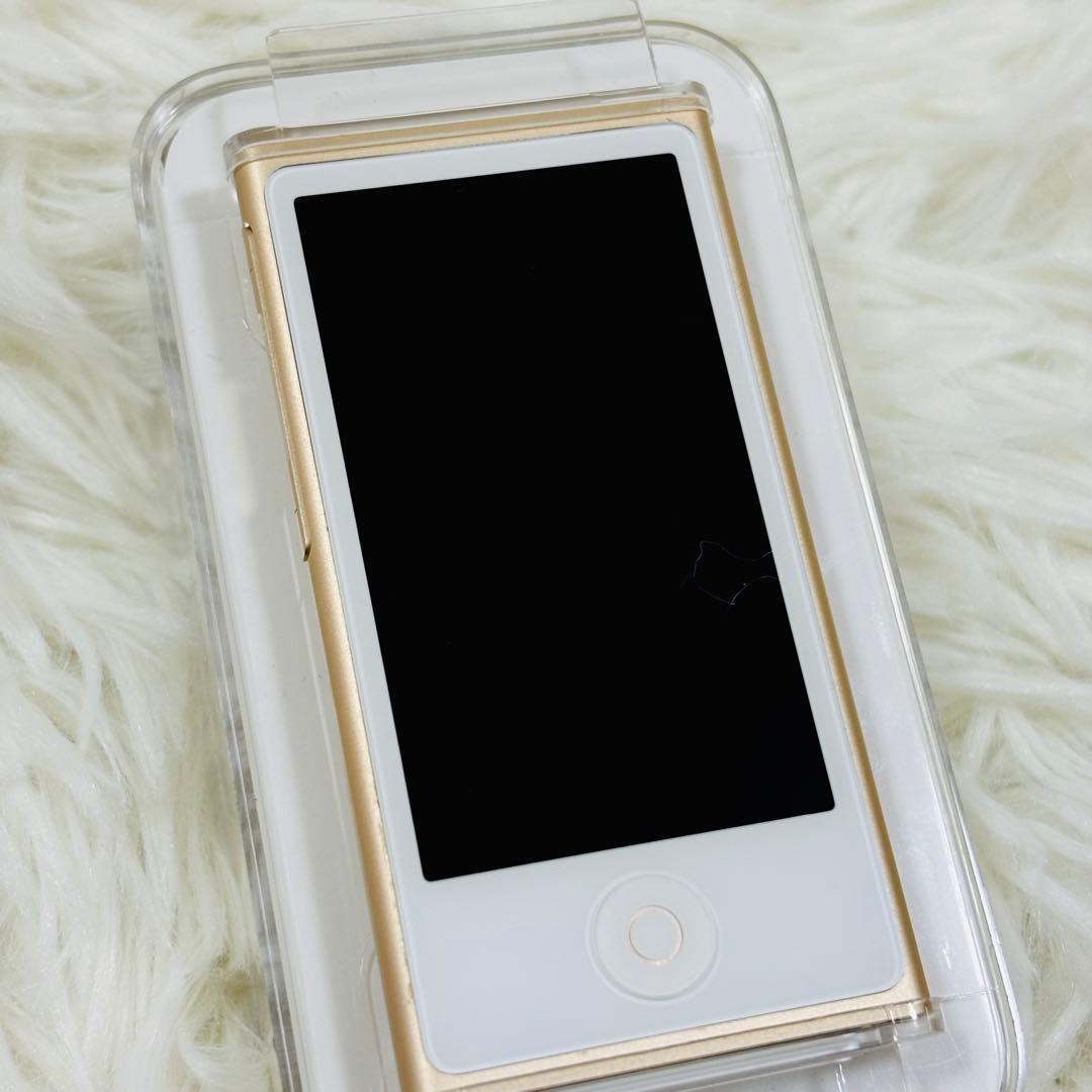 Apple iPod nano ゴールド　16GB 第7世代　本体　極美品