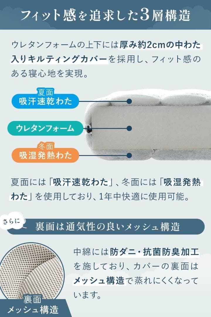 742 NERUSIA腰痛持ちのマットレスシングル高反発硬め厚み11cm寝具