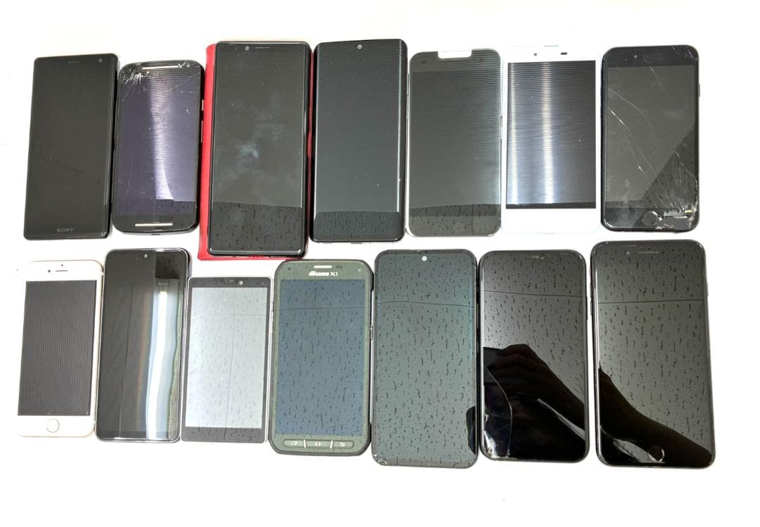 W 携帯電話 スマホ まとめ 約15台 部品取り 現状品 ジャンク 動作未確認品