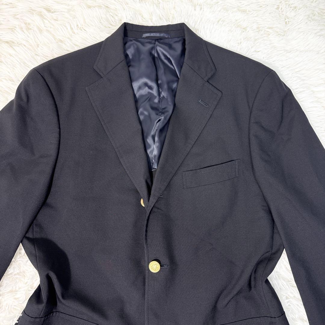 ごろーまるジェイプレス 紺ブレ テーラードジャケット 金ボタン L