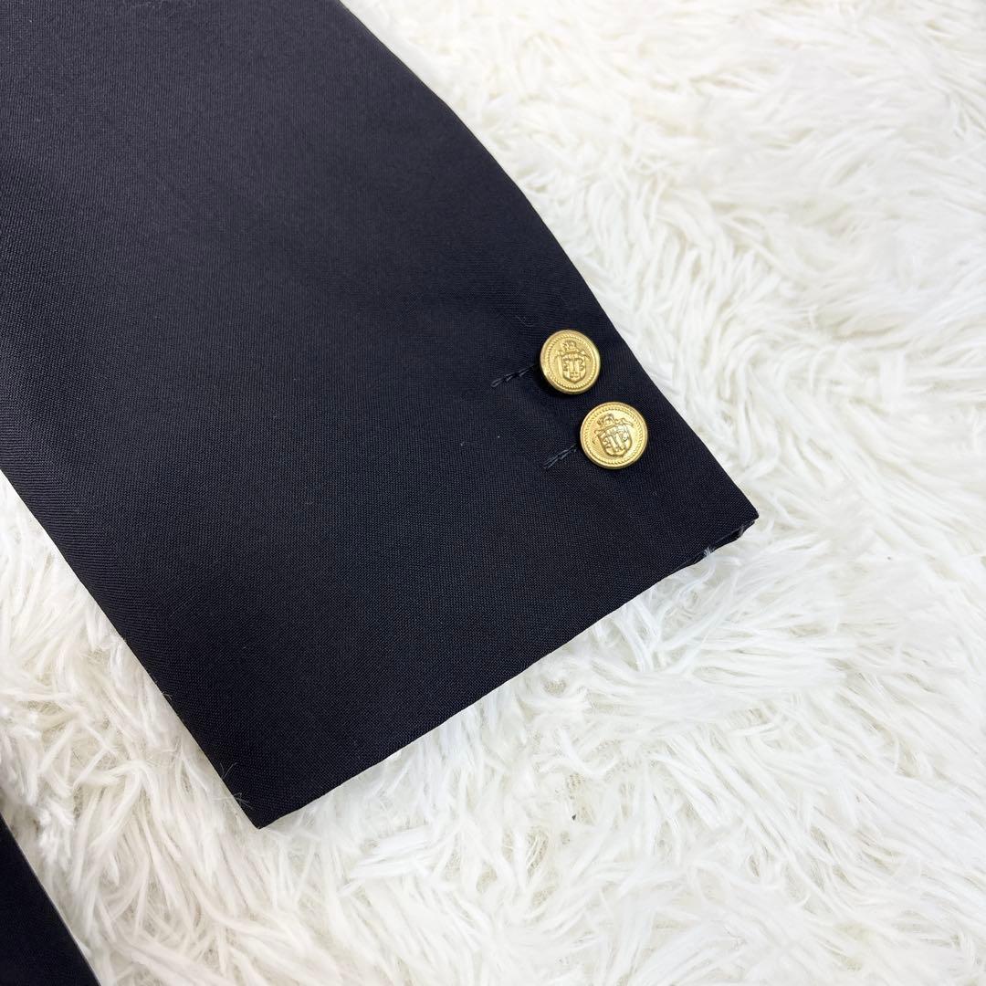 ごろーまるジェイプレス 紺ブレ テーラードジャケット 金ボタン L