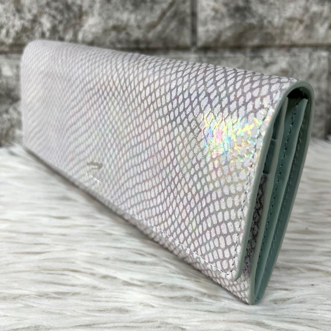 【新品未使用】エアリスト ネフィル ギャルソン長財布　オーロラ