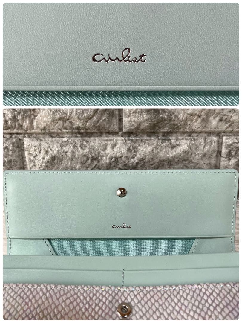 【新品未使用】エアリスト ネフィル ギャルソン長財布　オーロラ