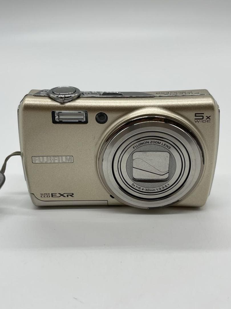 FUJIFILM FinePix F200EXR デジタルカメラ ゴールド