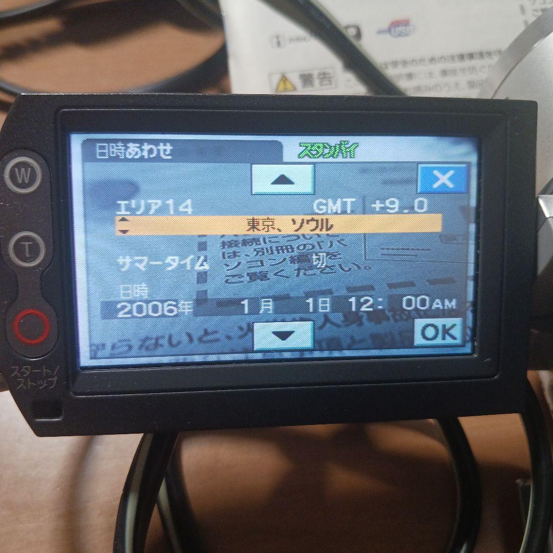 SONY DCR-SR100 ビデオカメラ シルバー 本体 その他付属品