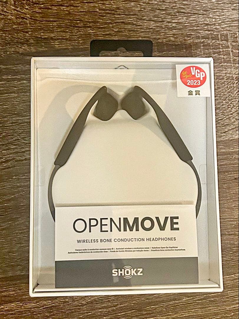 【未開封】SHOKZ OpenMove 骨伝導ワイヤレスイヤホン