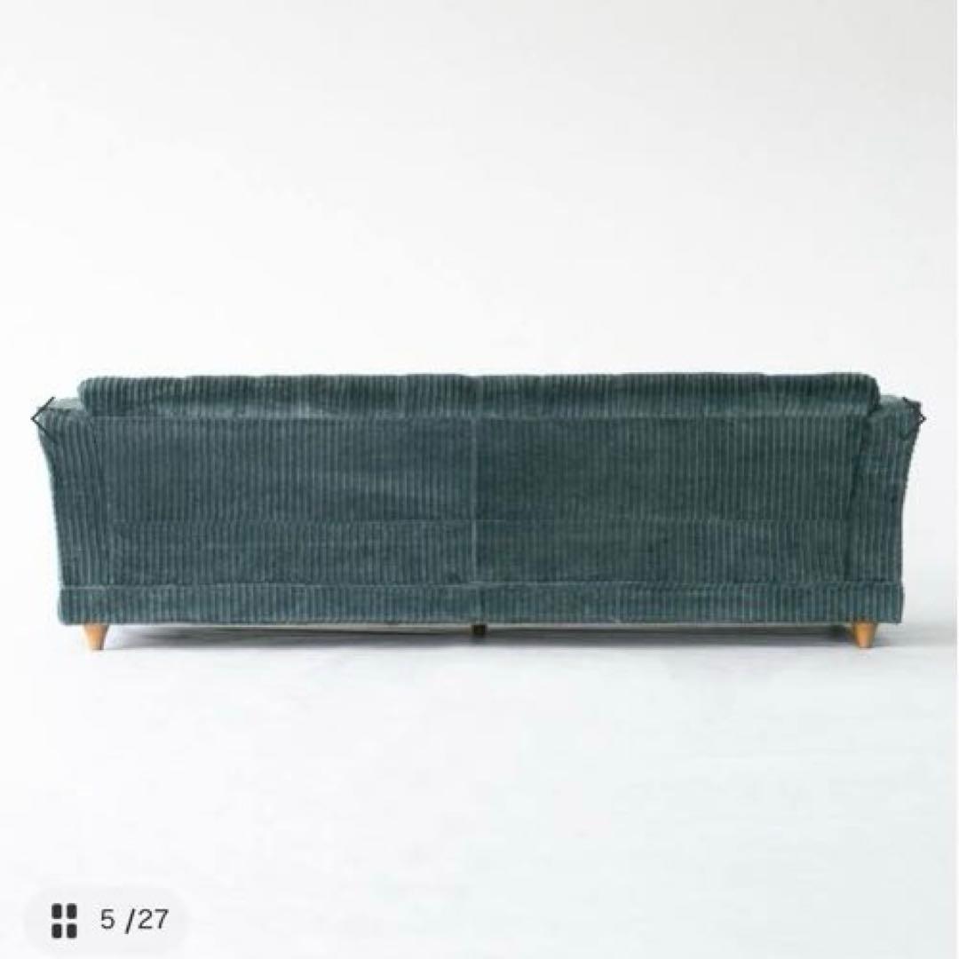 LAKEWOOD SOFA 3P BLUE GRAY アクメファニチャー