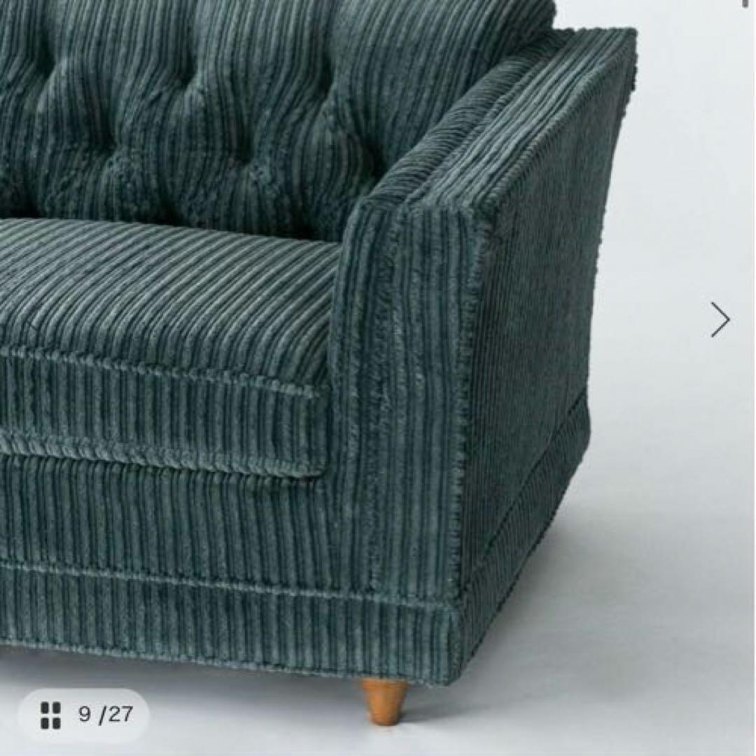 LAKEWOOD SOFA 3P BLUE GRAY アクメファニチャー