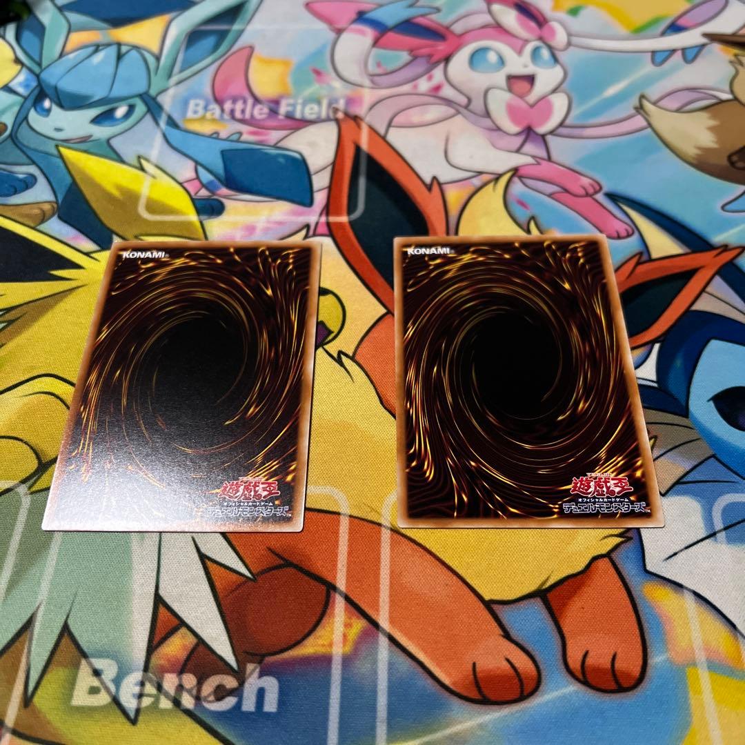 ブルーアイズホワイトドラゴン　シークレット　2枚セット