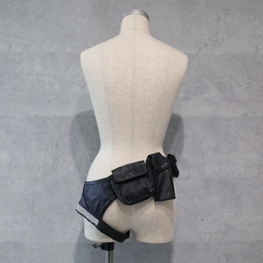alice auaa belt bag with leg belt バッグ