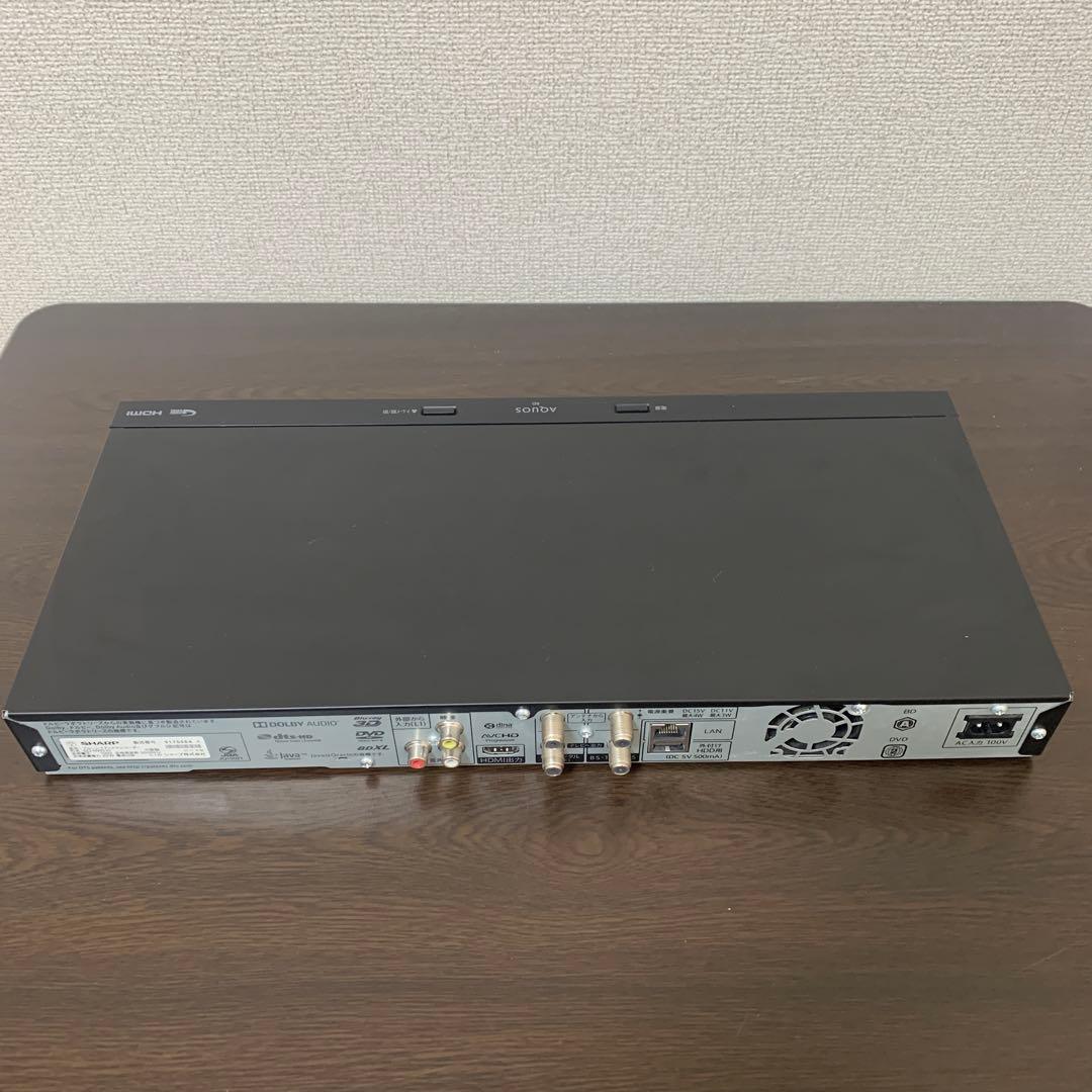 AQUOS BD-NW510 500GB 2番組同時録画 動作確認済み