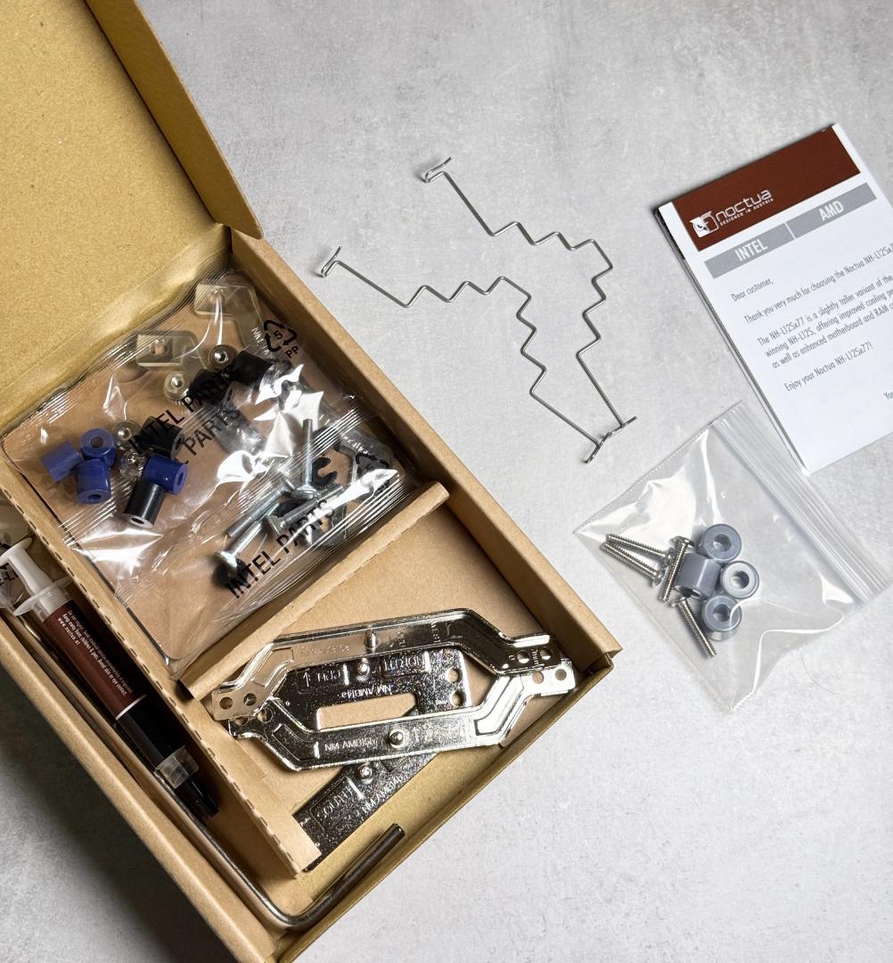 Noctua NH-L12Sx77 77mm高 ロープロファイルクーラー