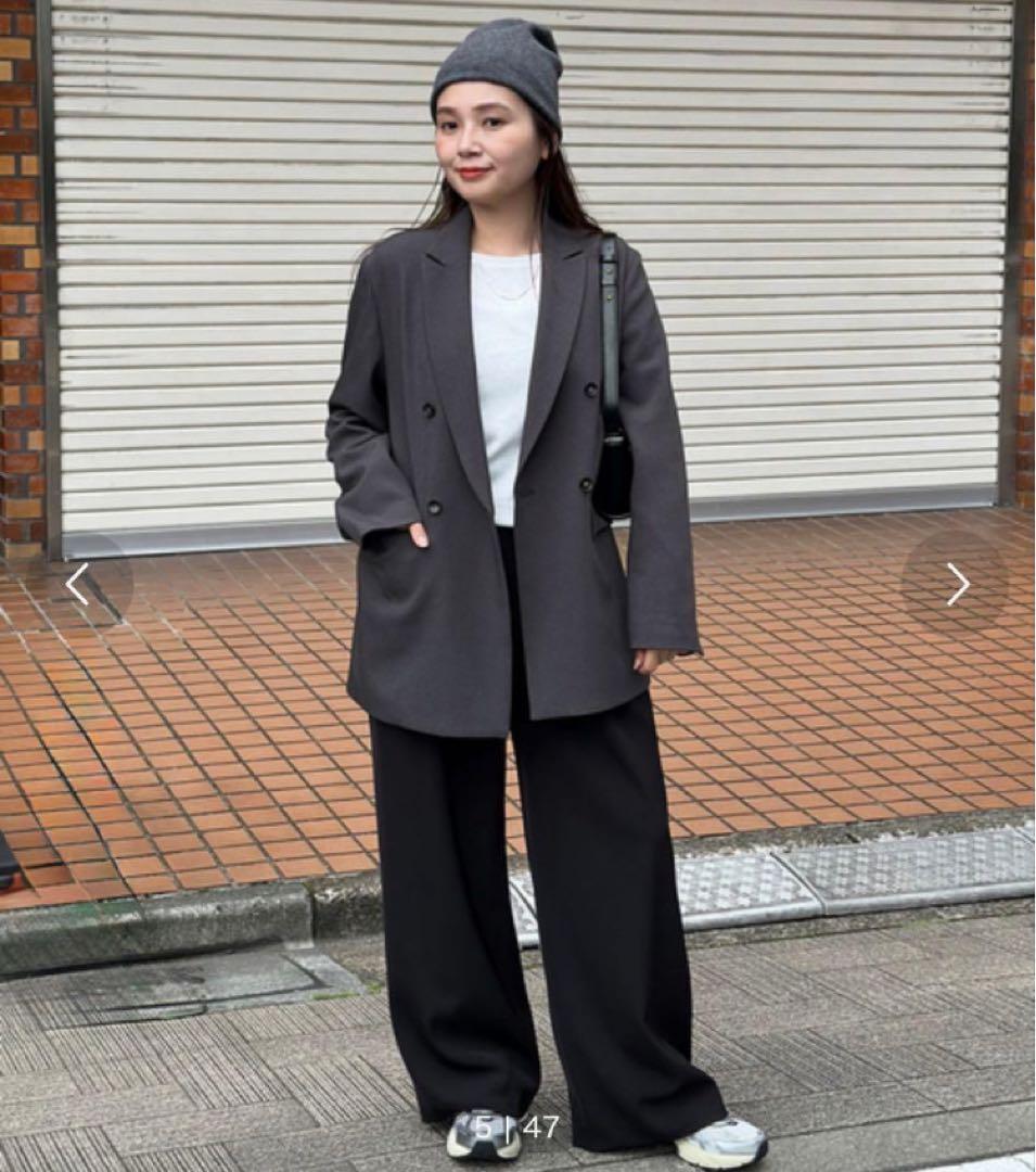 ジャーナルスタンダード　ウールライクストレッチジャケット　グレー　36