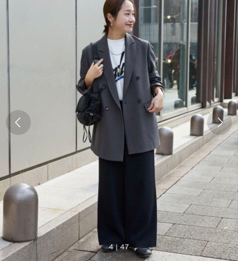 ジャーナルスタンダード　ウールライクストレッチジャケット　グレー　36